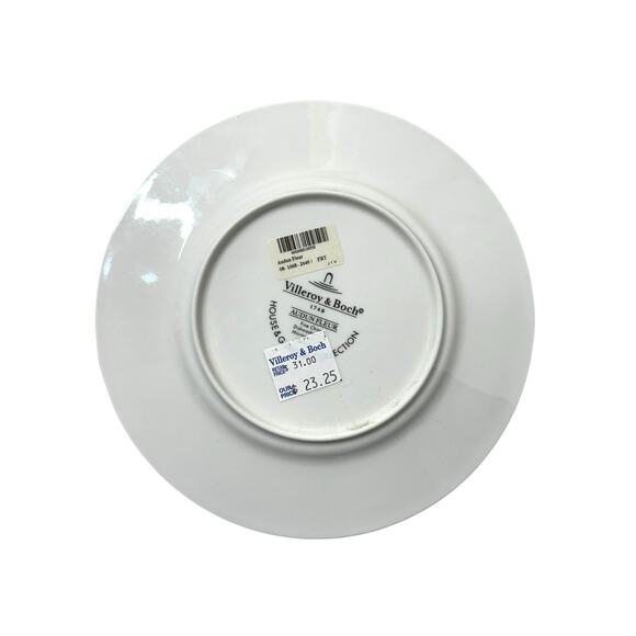 Villeroy & Boch Audun Fleur Salad Dessert Plate 8.6” Germany Unused - Picture 2 of 2